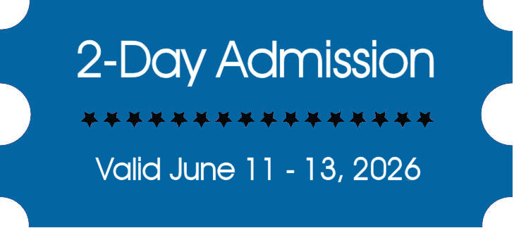 2 Day Admission Pass - Product Image
