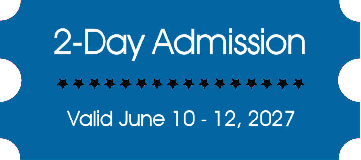 2 Day Admission Pass - Product Image