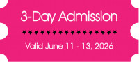 3 Day Admission Pass - Product Image