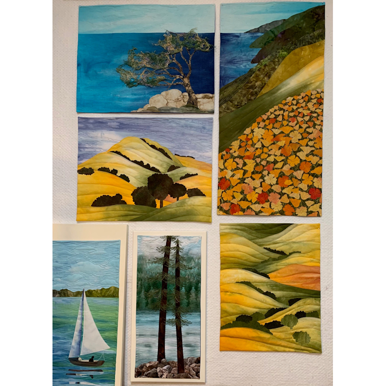 Landscape Art Quilts Techniques Room N4 - Product Image