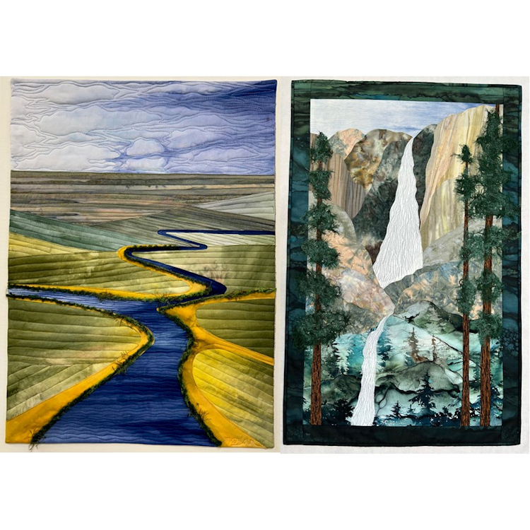 Landscape Art Quilts Techniques Room N4